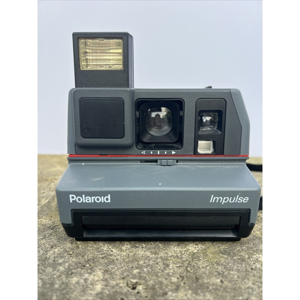 Vintage Polaroid Camera Impulse Clean and Works but is Untested with Film